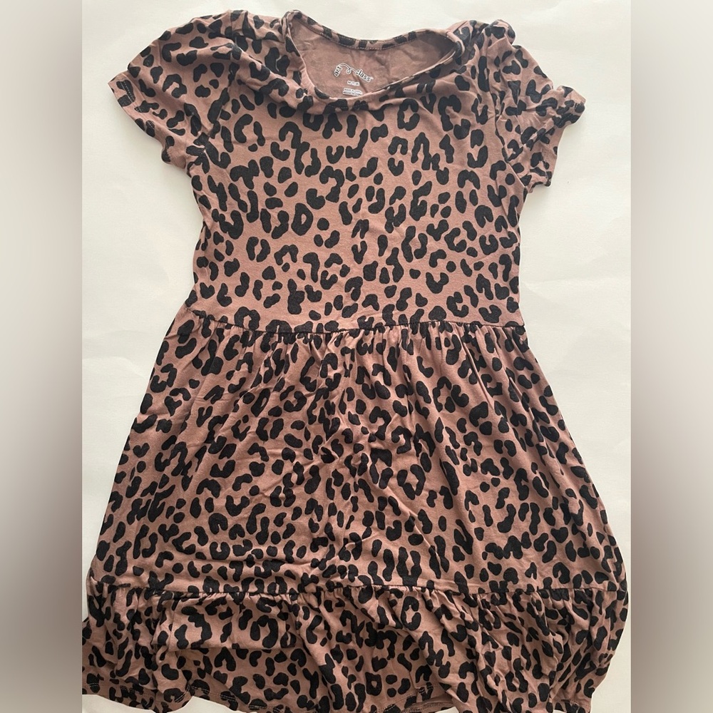 Art Class Brown Leopard Print dress